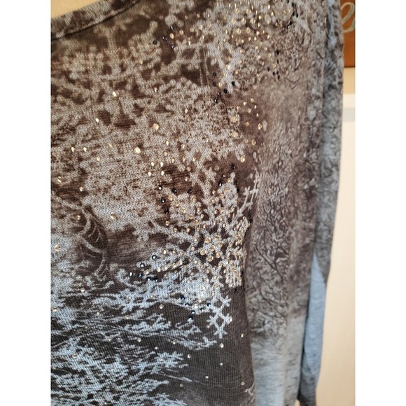 Catherines Womens 4X 30/32W Split back top - Picture 6 of 8